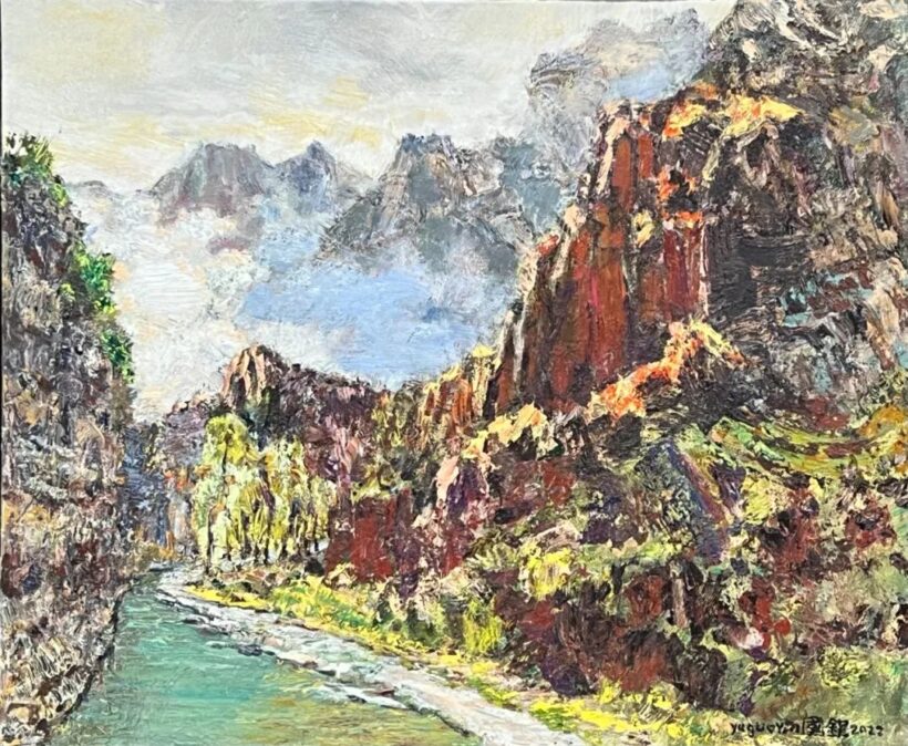 蔚国银.油画家|行走几十万里画遍中国壮丽风景插图11中国题字网 蔚国银.油画家|行走几十万里画遍中国壮丽风景插图11中国题字网