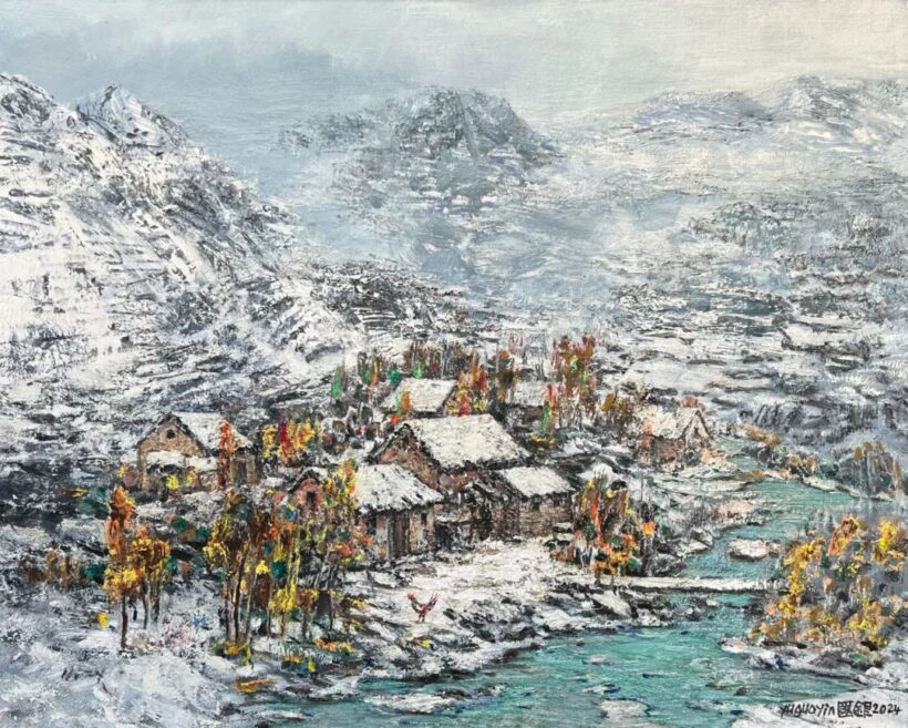 蔚国银.油画家|行走几十万里画遍中国壮丽风景插图13中国题字网 蔚国银.油画家|行走几十万里画遍中国壮丽风景插图13中国题字网