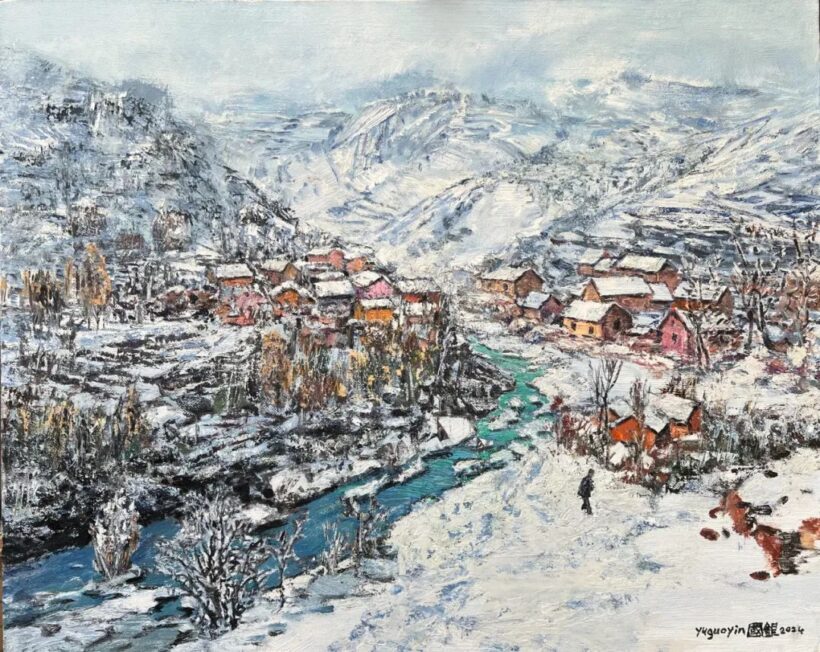 蔚国银.油画家|行走几十万里画遍中国壮丽风景插图14中国题字网 蔚国银.油画家|行走几十万里画遍中国壮丽风景插图14中国题字网