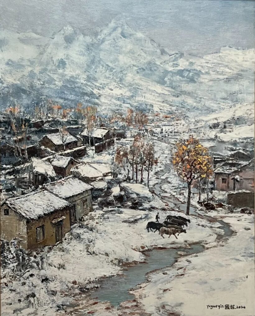 蔚国银.油画家|行走几十万里画遍中国壮丽风景插图15中国题字网 蔚国银.油画家|行走几十万里画遍中国壮丽风景插图15中国题字网