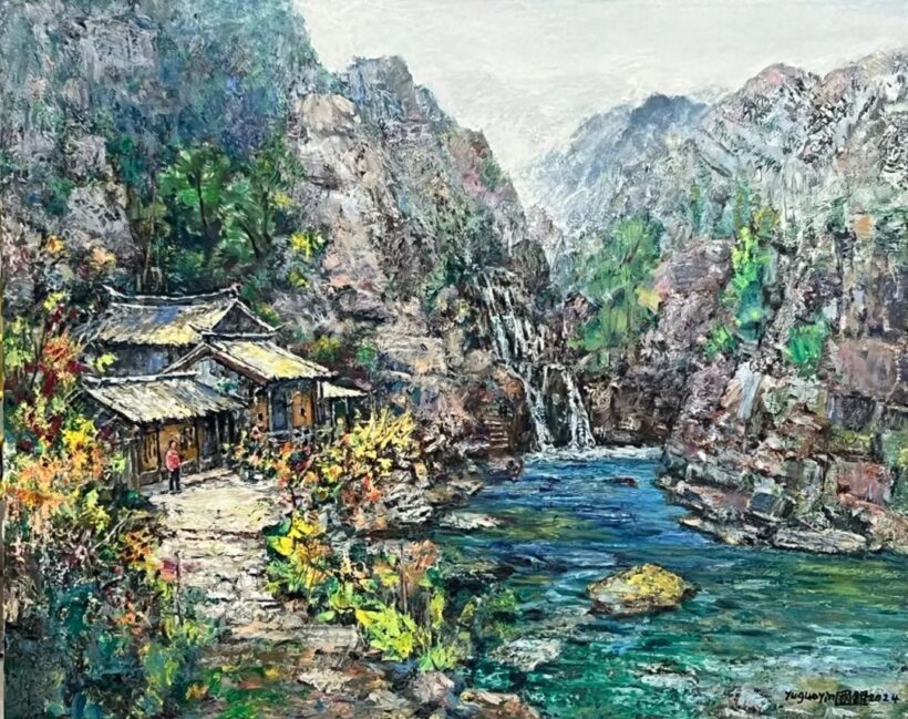 蔚国银.油画家|行走几十万里画遍中国壮丽风景插图16中国题字网 蔚国银.油画家|行走几十万里画遍中国壮丽风景插图16中国题字网