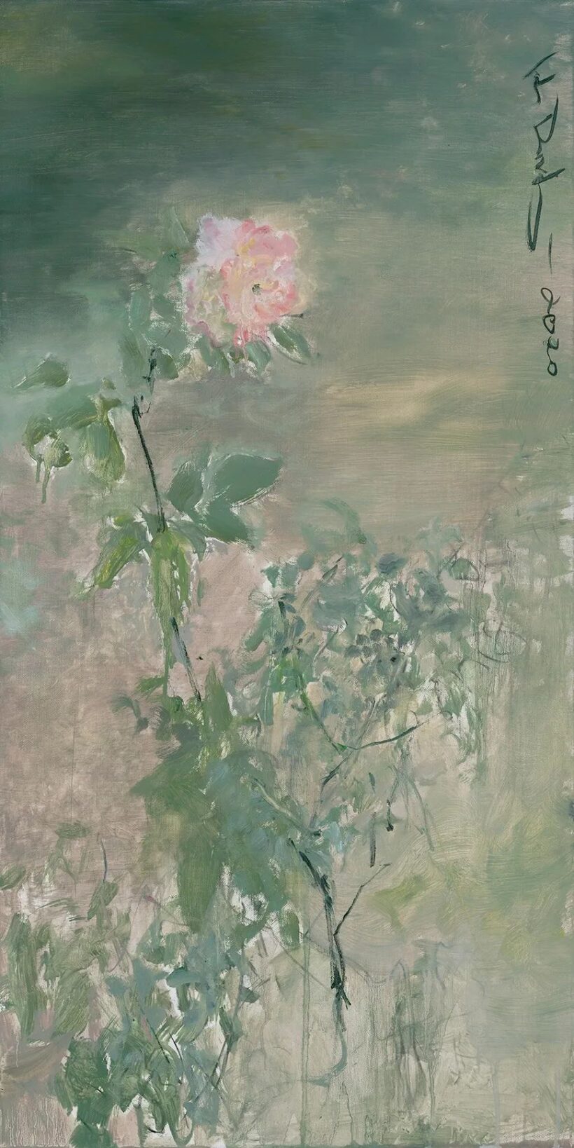 何多苓.著名油画家｜在画布上描绘孤独与诗意的艺术家插图9中国题字网