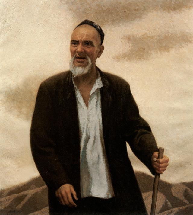 靳尚谊.当代著名油画家｜经典油画作品高清集锦插图17中国题字网