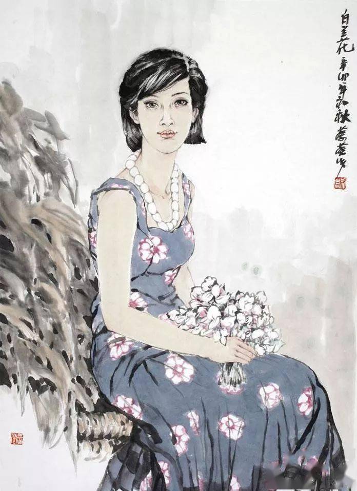 蔡葵｜人物画灵秀之美——水墨艺术的新境界插图4中国题字网
