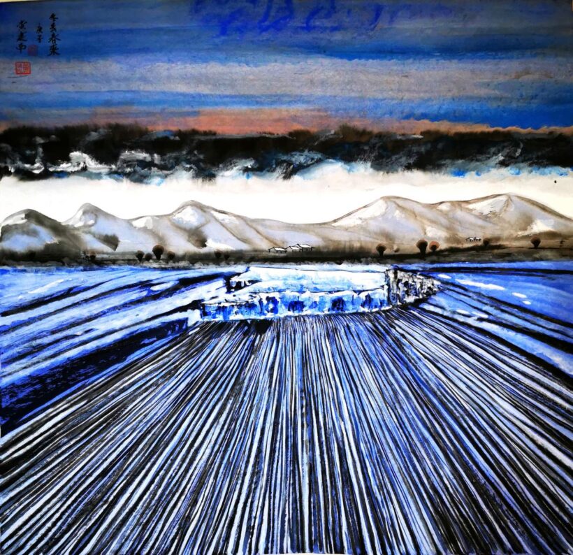 黄建南.当代著名油画家｜描绘色彩交织的奇幻世界插图7中国题字网