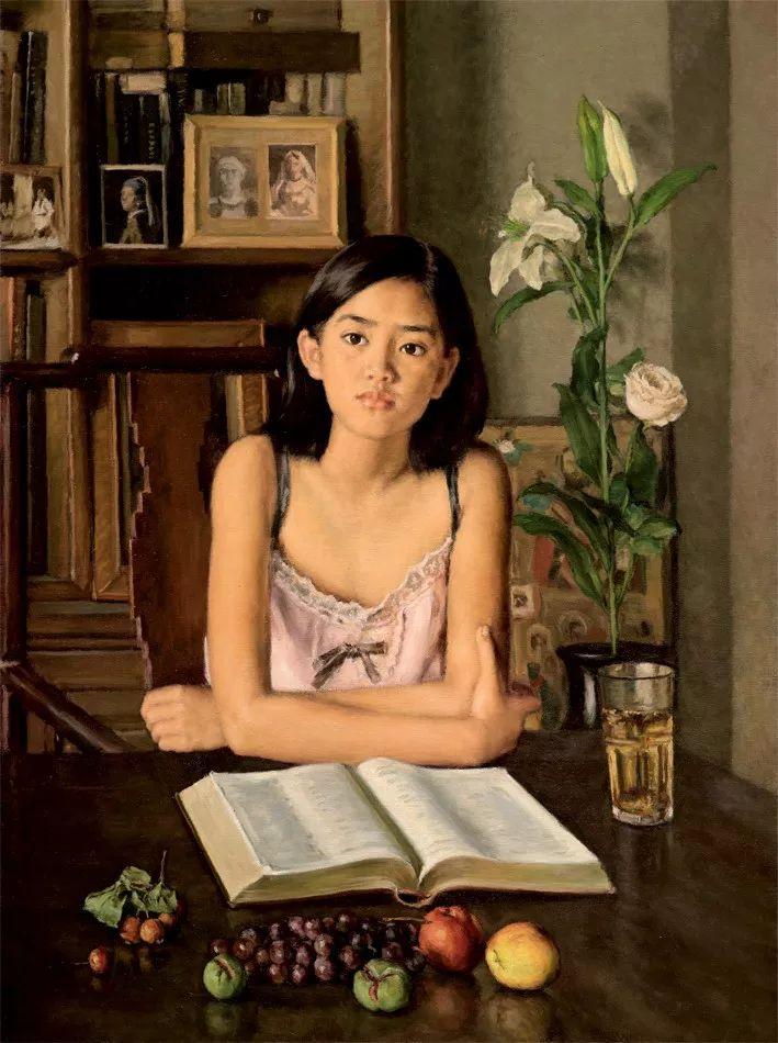杨飞云.当代著名油画家｜古典写实人物画作品欣赏插图18中国题字网