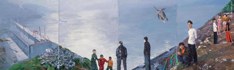 刘小东.著名油画家｜现实主义画家以画笔记录时代肌理插图2中国题字网