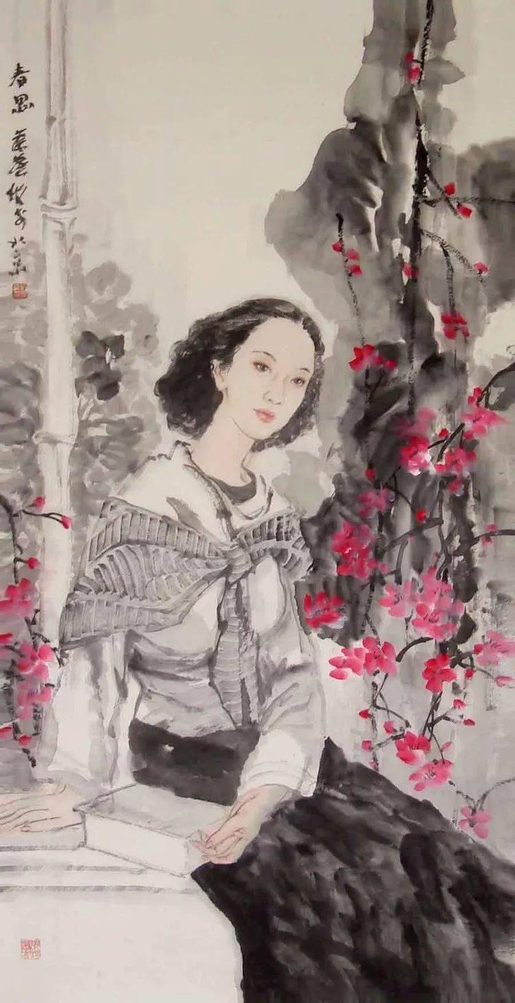 蔡葵｜人物画灵秀之美——水墨艺术的新境界插图6中国题字网