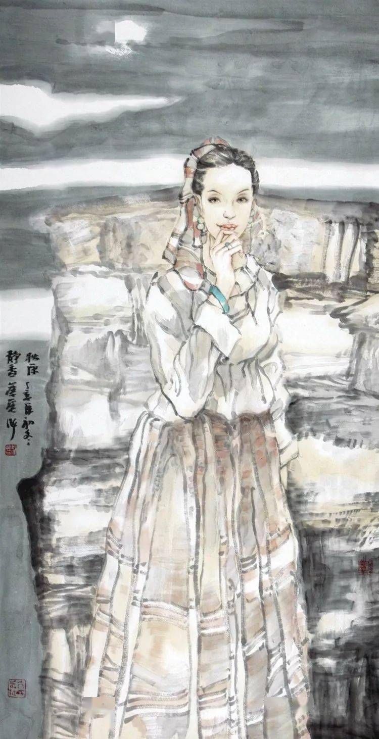 蔡葵｜人物画灵秀之美——水墨艺术的新境界插图15中国题字网