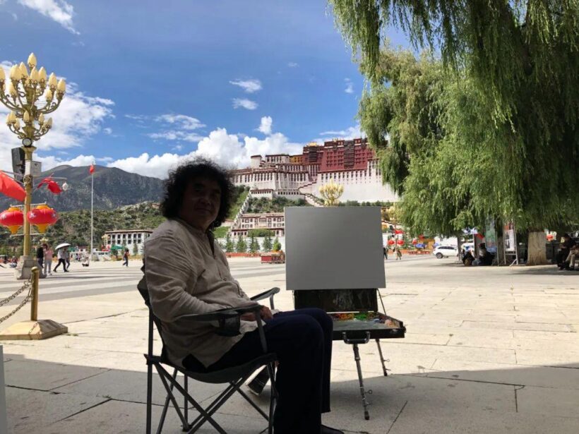蔚国银.油画家|行走几十万里画遍中国壮丽风景插图1中国题字网 蔚国银.油画家|行走几十万里画遍中国壮丽风景插图1中国题字网