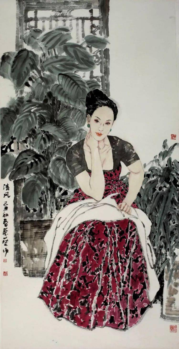 蔡葵｜人物画灵秀之美——水墨艺术的新境界插图1中国题字网