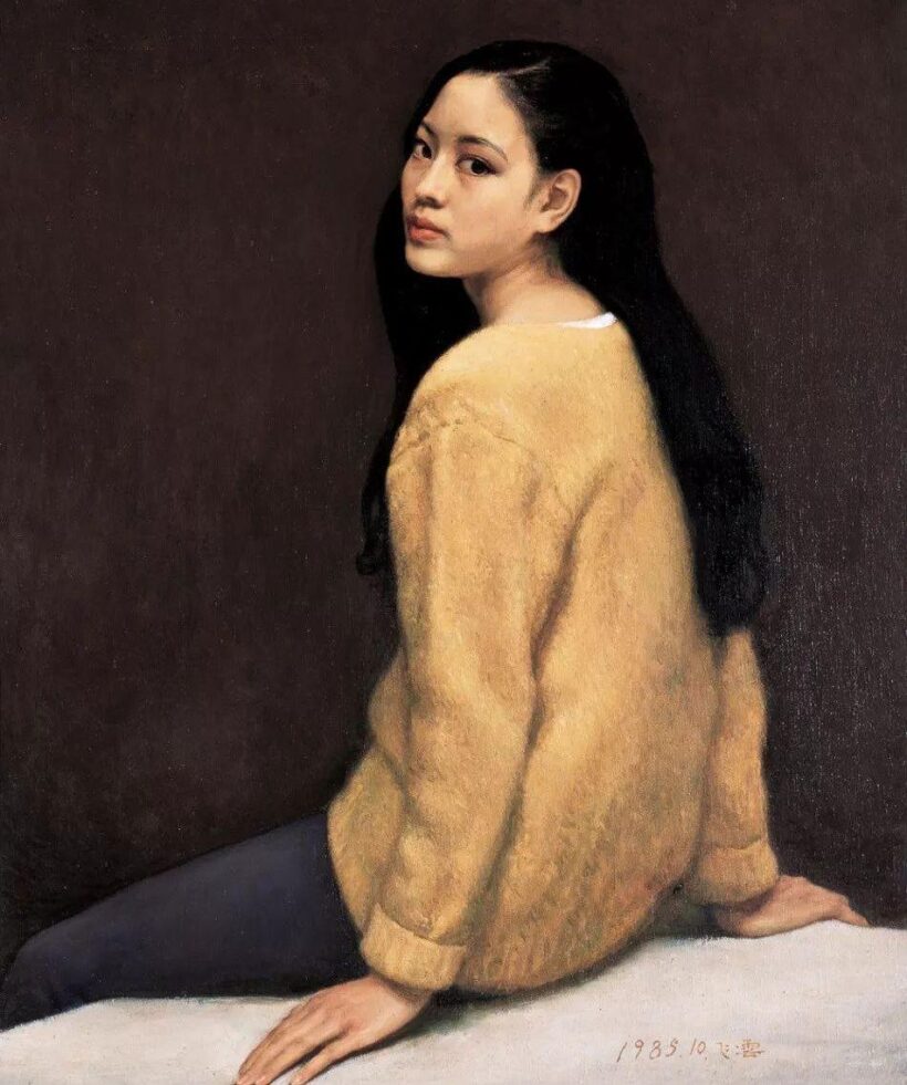 杨飞云.当代著名油画家｜古典写实人物画作品欣赏插图6中国题字网