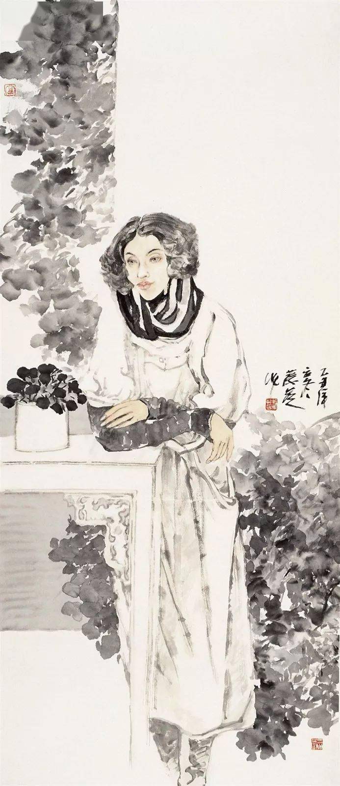 蔡葵｜人物画灵秀之美——水墨艺术的新境界插图8中国题字网
