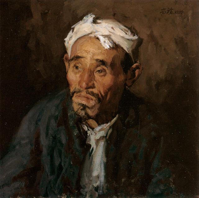 靳尚谊.当代著名油画家｜经典油画作品高清集锦插图14中国题字网
