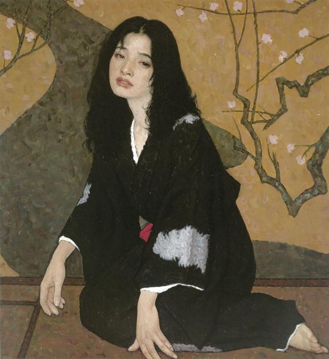 靳尚谊.当代著名油画家｜经典油画作品高清集锦插图70中国题字网