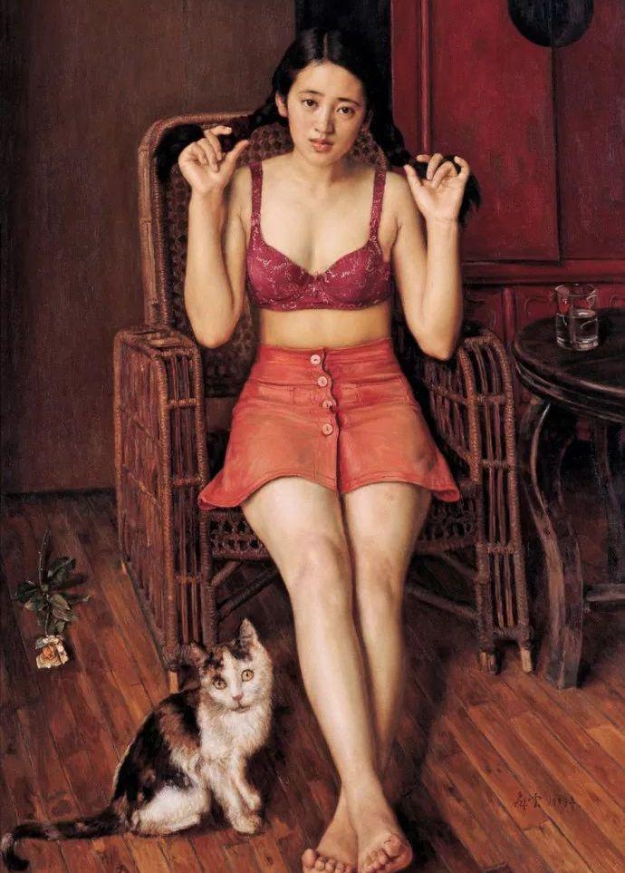杨飞云.当代著名油画家｜古典写实人物画作品欣赏插图8中国题字网