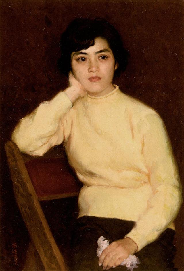 靳尚谊.当代著名油画家｜经典油画作品高清集锦插图57中国题字网