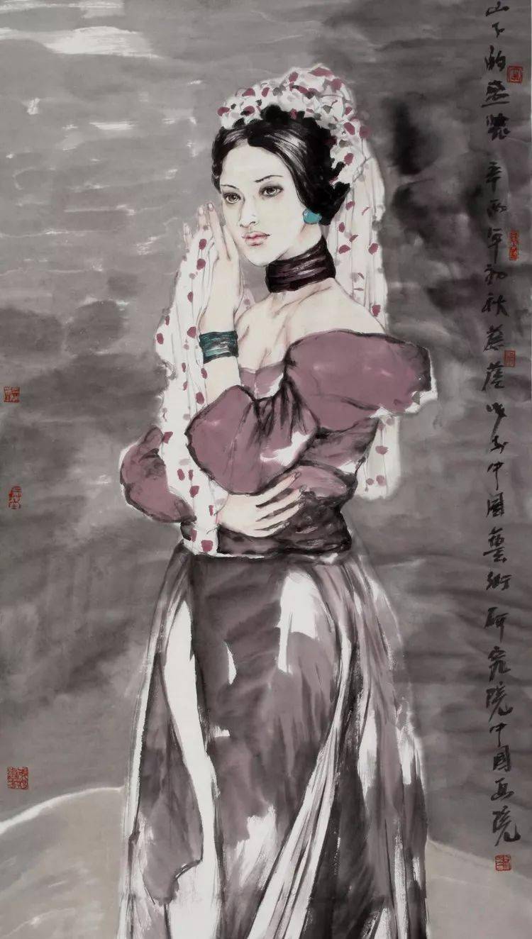 蔡葵｜人物画灵秀之美——水墨艺术的新境界插图17中国题字网