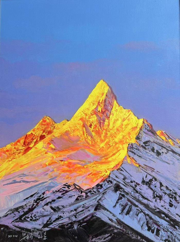 梁静.著名油画家｜忆镜画派与新古典主义作品欣赏插图5中国题字网