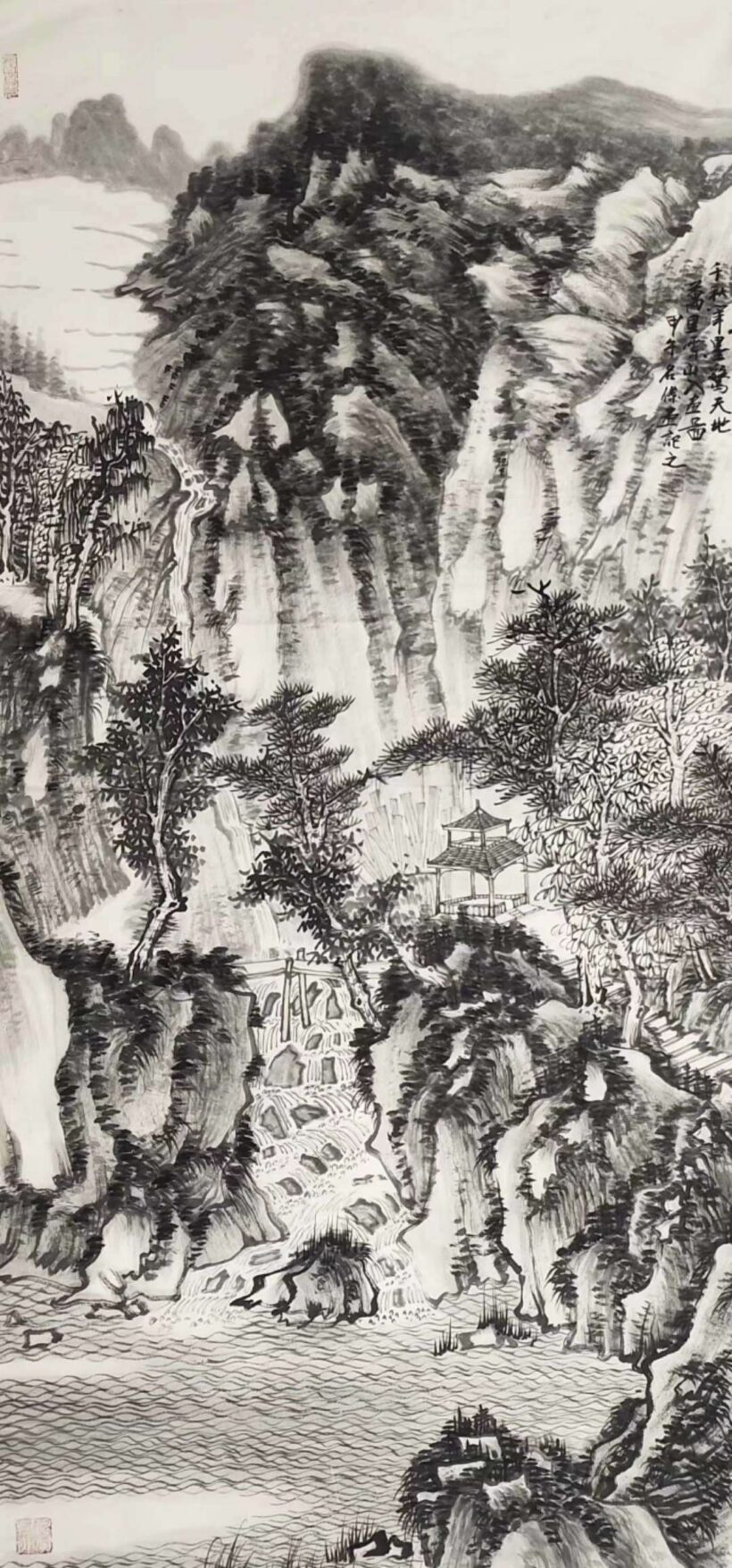 刘名杰.古典山水画气韵生动、魅力独特｜作品定制插图9中国题字网