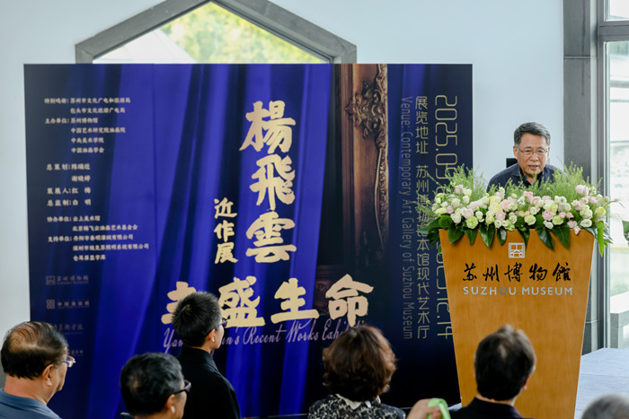 杨飞云：艺术的真正力量是从生命深处流淌出来的插图中国题字网