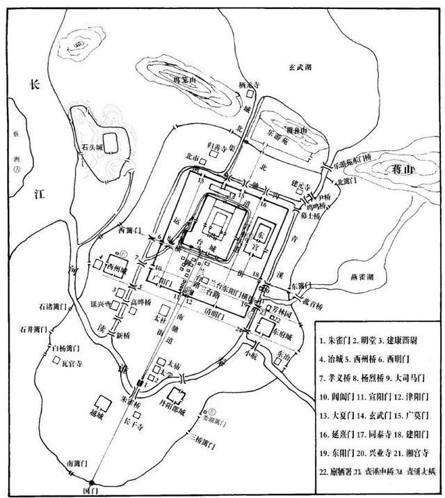 中国“四大古都”到“十大古都”历代都城演变插图9中国题字网