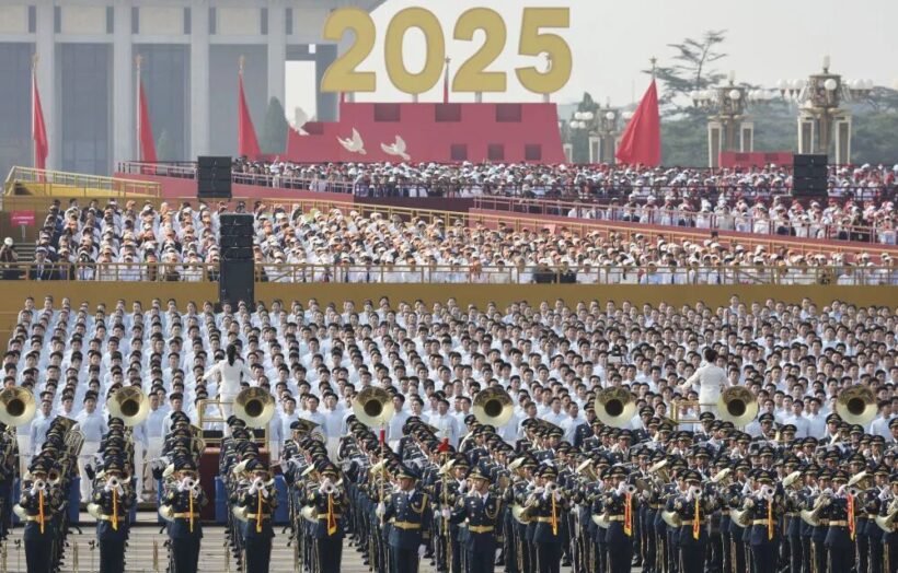 纪念抗战胜利80周年九三阅兵高清大图合集（收藏版）插图2中国题字网