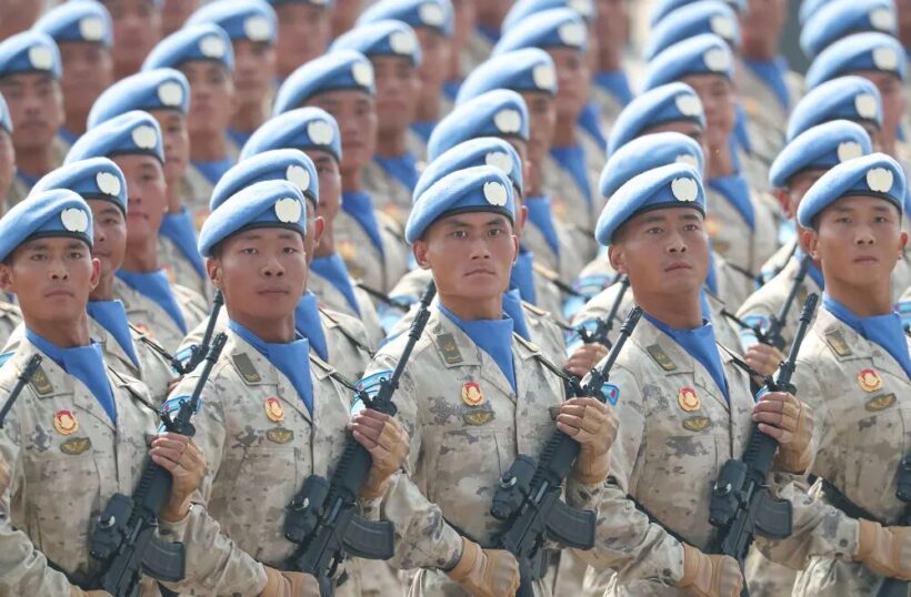 纪念抗战胜利80周年九三阅兵高清大图合集（收藏版）插图11中国题字网