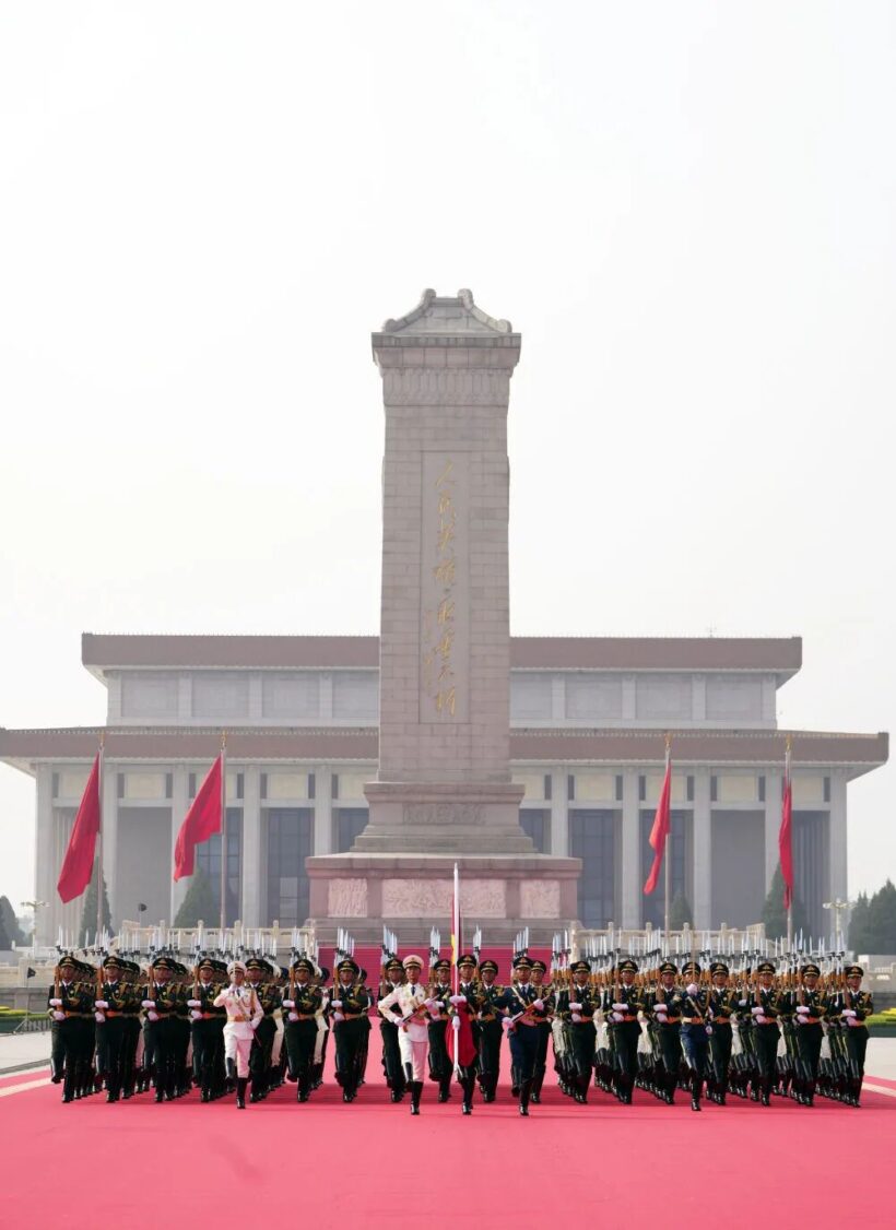 纪念抗战胜利80周年九三阅兵高清大图合集（收藏版）插图中国题字网