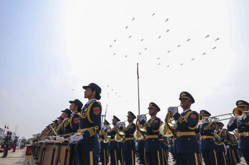 纪念抗战胜利80周年九三阅兵高清大图合集（收藏版）插图26中国题字网