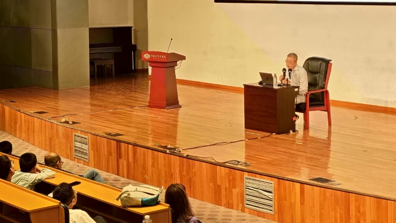 从科学普及到国防教育 “利剑出鞘”科普讲座在京举行插图中国题字网