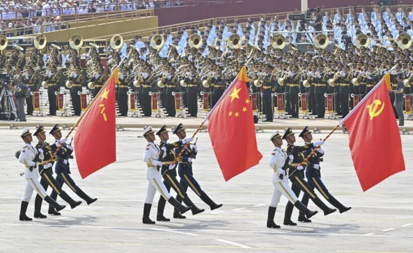 纪念抗战胜利80周年九三阅兵高清大图合集（收藏版）插图6中国题字网