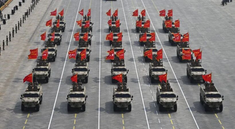 纪念抗战胜利80周年九三阅兵高清大图合集（收藏版）插图12中国题字网