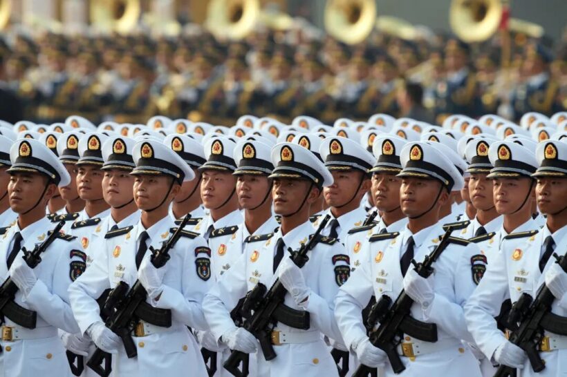纪念抗战胜利80周年九三阅兵高清大图合集（收藏版）插图8中国题字网