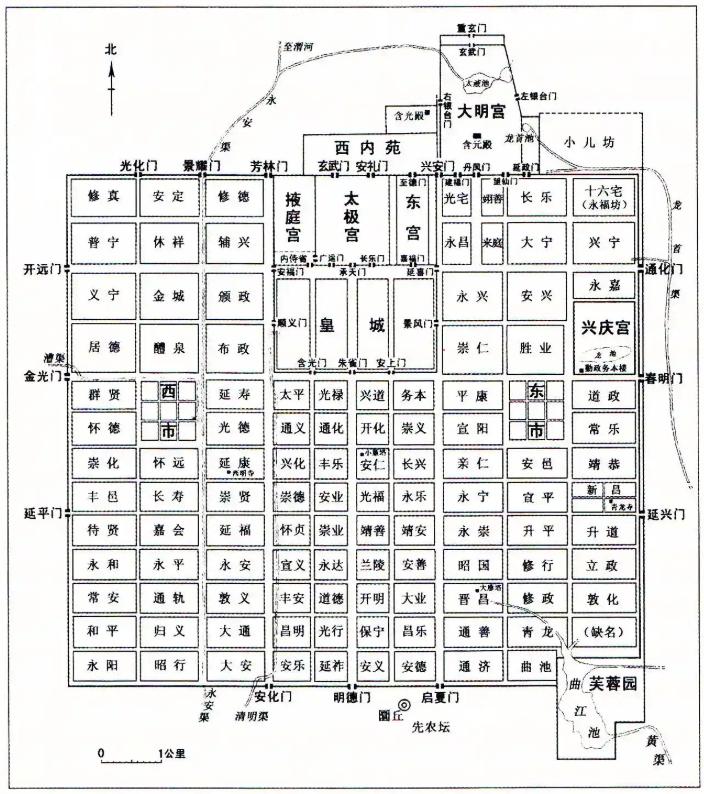 中国“四大古都”到“十大古都”历代都城演变插图2中国题字网