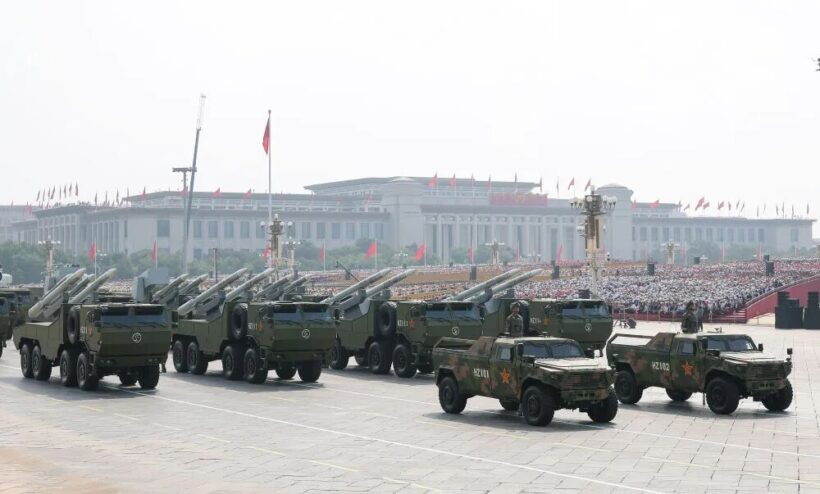 纪念抗战胜利80周年九三阅兵高清大图合集（收藏版）插图17中国题字网