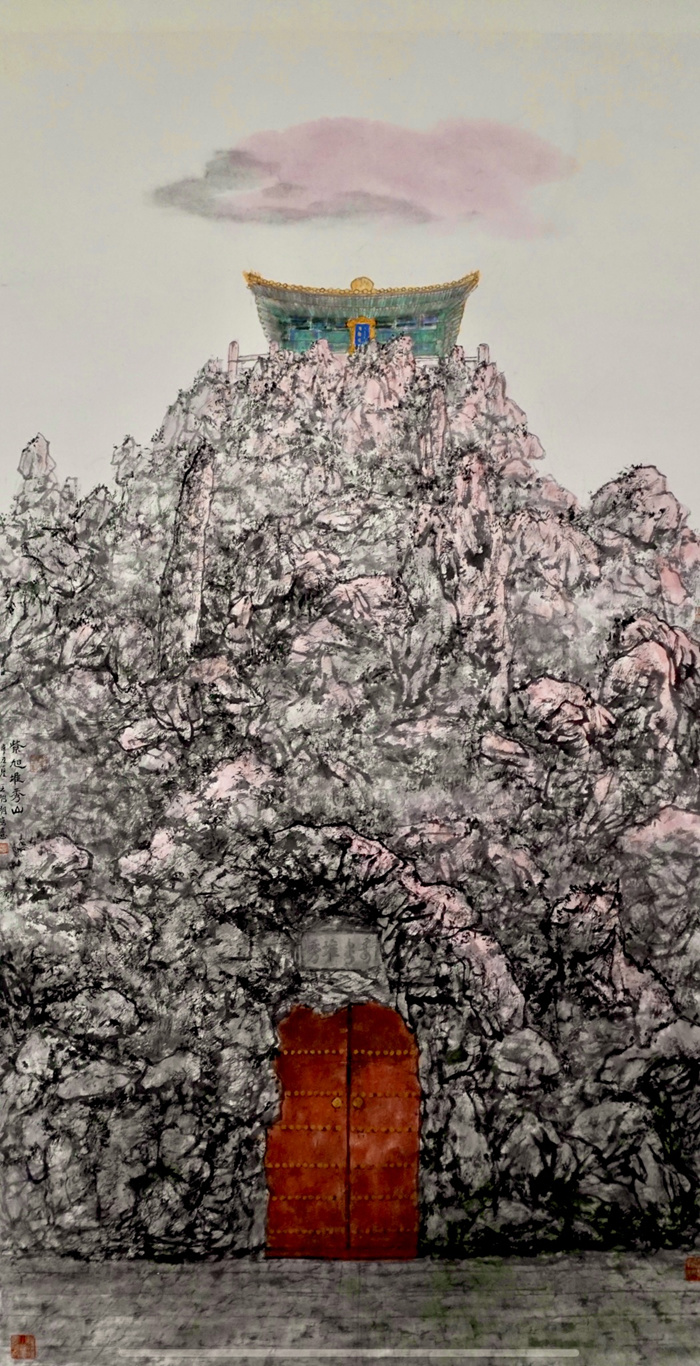 王明明百件园林题材作品亮相国家大剧院《集虚寻境》插图15中国题字网
