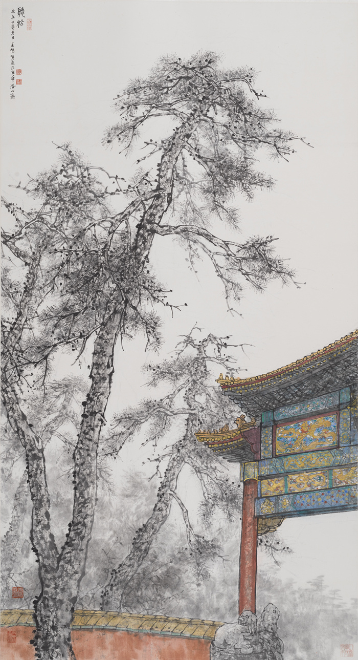 王明明百件园林题材作品亮相国家大剧院《集虚寻境》插图22中国题字网