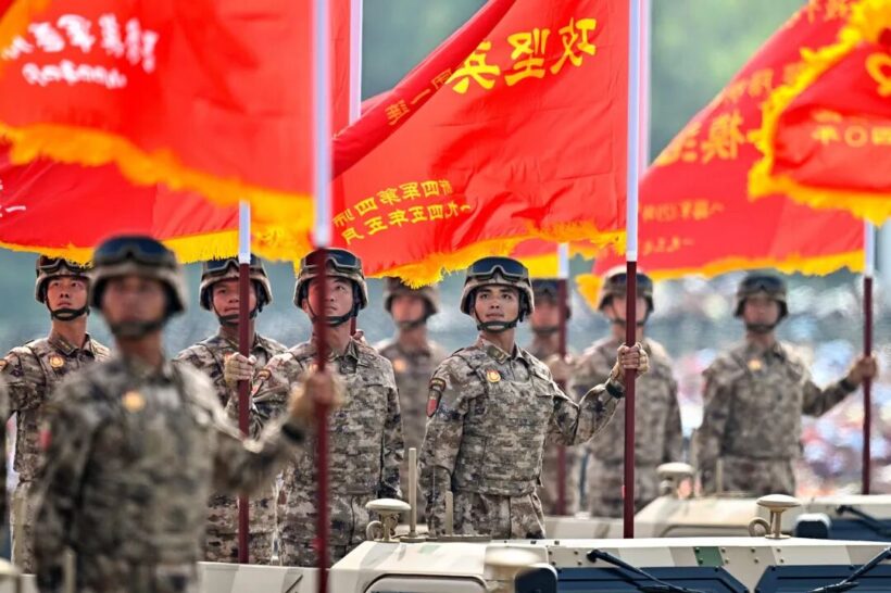 纪念抗战胜利80周年九三阅兵高清大图合集（收藏版）插图14中国题字网