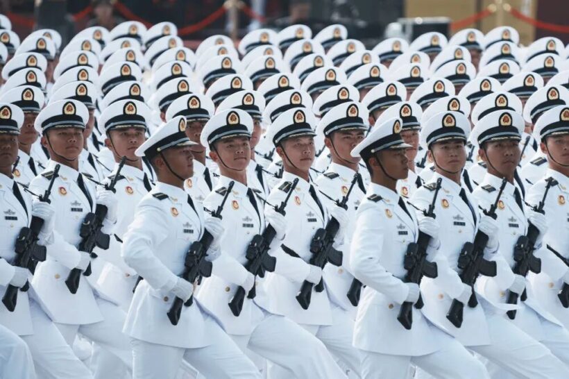 纪念抗战胜利80周年九三阅兵高清大图合集（收藏版）插图9中国题字网