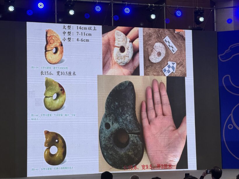 多个首次公布！考古发掘最大体量红山文化玉猪龙首现真容！插图中国题字网