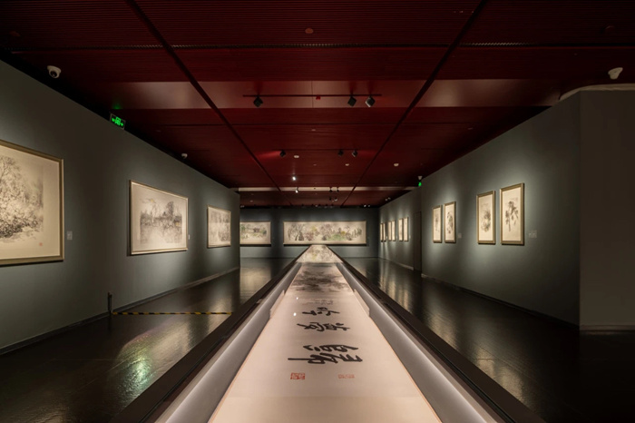 王明明百件园林题材作品亮相国家大剧院《集虚寻境》插图4中国题字网
