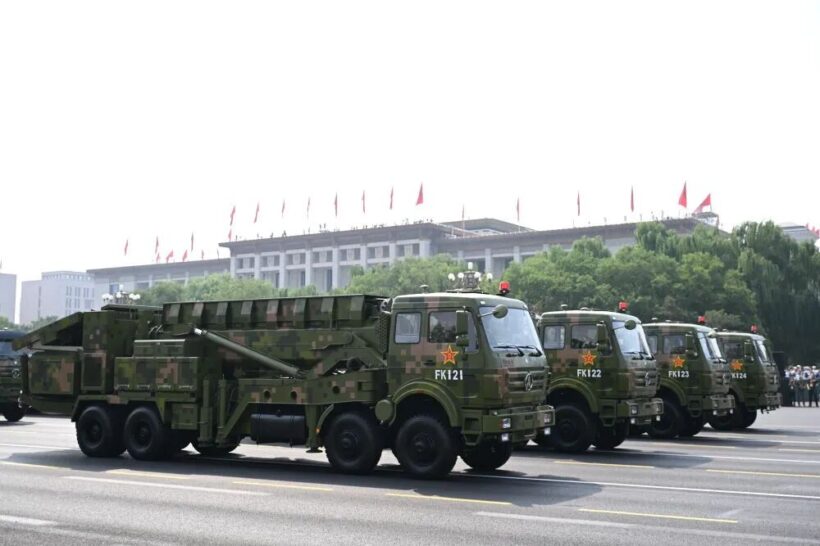 纪念抗战胜利80周年九三阅兵高清大图合集（收藏版）插图19中国题字网