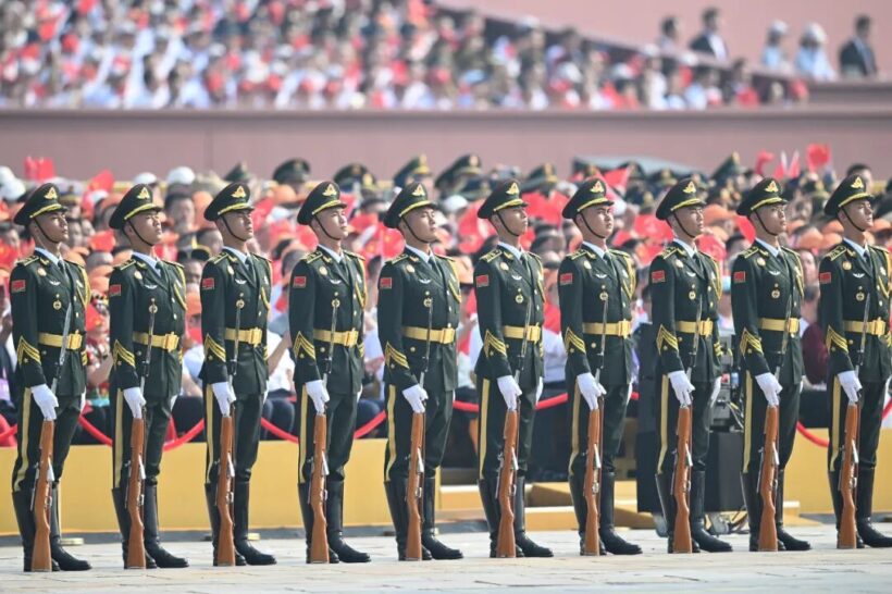 纪念抗战胜利80周年九三阅兵高清大图合集（收藏版）插图3中国题字网