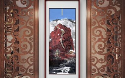 书画名家郭红星精品山水画定制收藏【红山长城颂】缩略图中国题字网