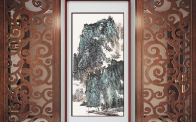 书画名家郭红星精品山水画定制收藏【峰峦叠翠】缩略图中国题字网