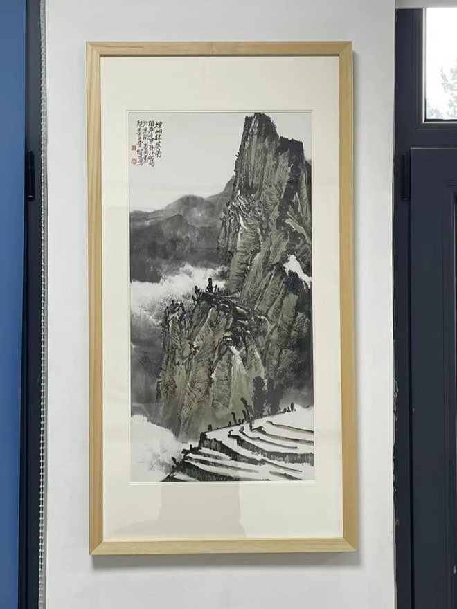 书画名家郭红星精品山水画定制收藏【云壑松风】插图3中国题字网