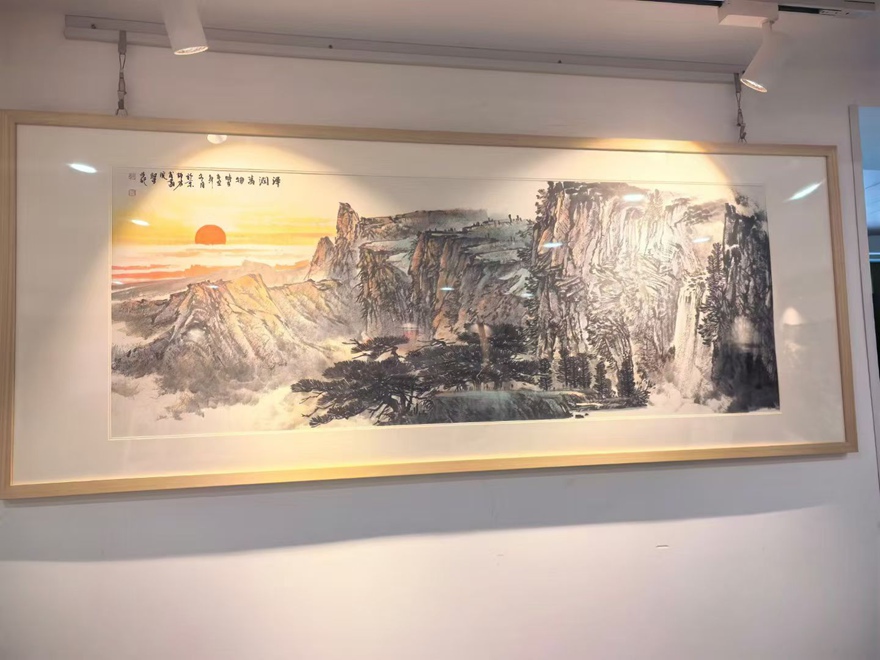 书画名家郭红星精品山水画定制收藏【红山长城颂】插图6中国题字网