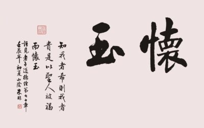 著名书法家朱非先生书法作品定制收藏【怀玉】【积玉】缩略图中国题字网