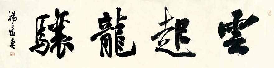 杨道英书法欣赏，凝练自然 端庄大气｜作品定制插图6中国题字网